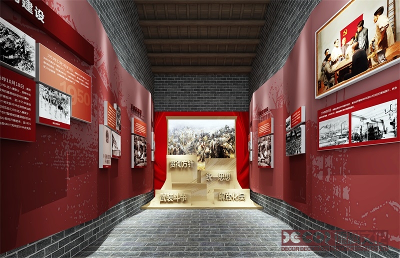 紅色展館裝修展示內(nèi)容應(yīng)該如何科學(xué)編排？